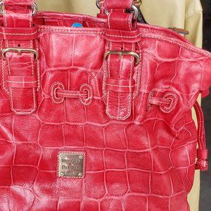 Dooney &Burke red purse